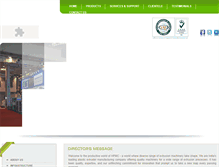 Tablet Screenshot of hindustanplastics.com
